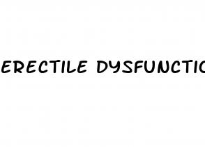 erectile dysfunction signs