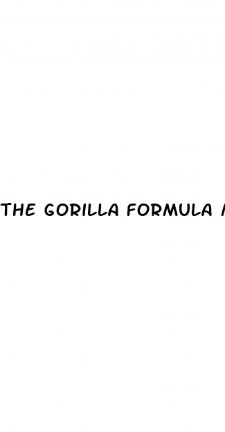 the gorilla formula male enhancement