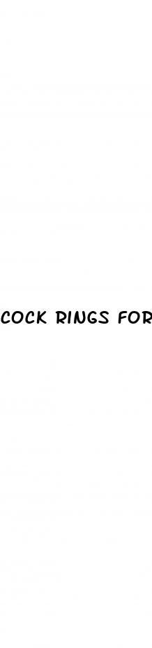 cock rings for erectile dysfunction