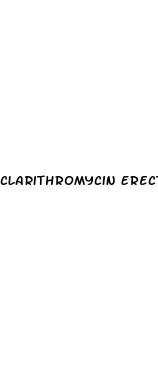 clarithromycin erectile dysfunction
