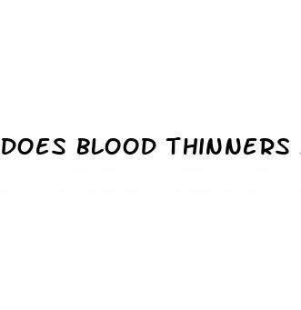 does blood thinners medication cause erectile dysfunction