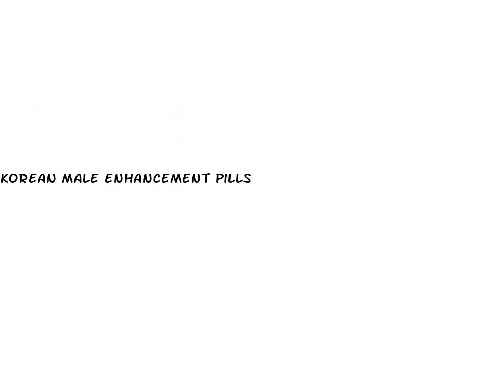 korean male enhancement pills