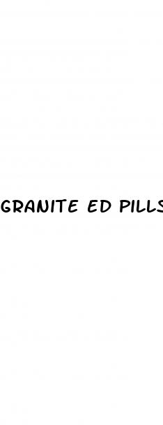 granite ed pills