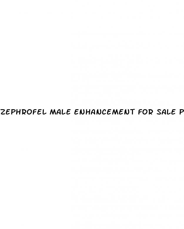 zephrofel male enhancement for sale philippines