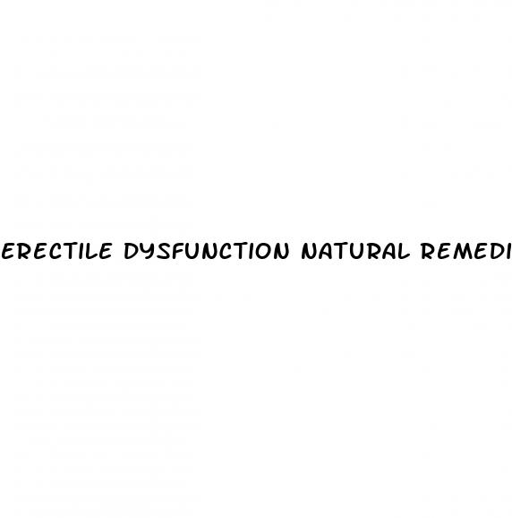 erectile dysfunction natural remedies reviews