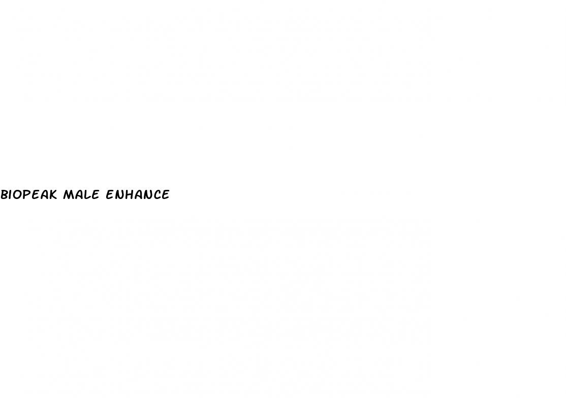 biopeak male enhance