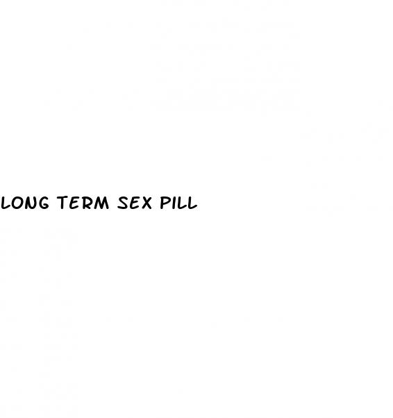 long term sex pill