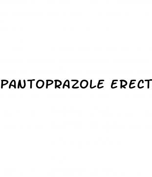 pantoprazole erectile dysfunction