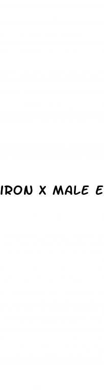iron x male enhancement pills