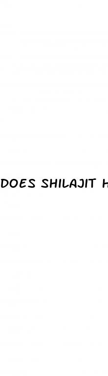 does shilajit help in erectile dysfunction