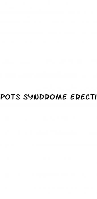 pots syndrome erectile dysfunction