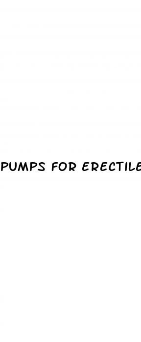 pumps for erectile dysfunction