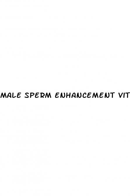 male sperm enhancement vitamins
