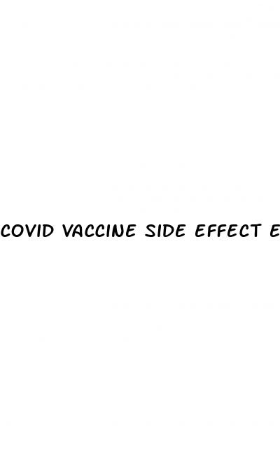 covid vaccine side effect erectile dysfunction