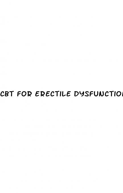 cbt for erectile dysfunction book