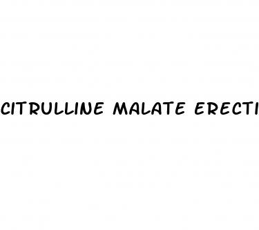 citrulline malate erectile dysfunction dosage