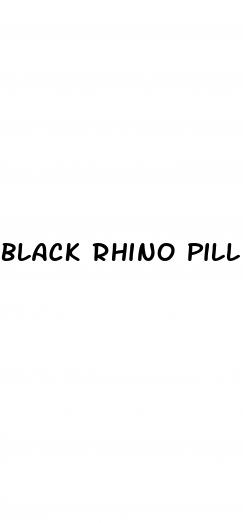black rhino pill side effects