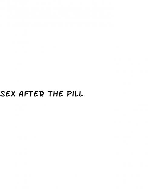 sex after the pill