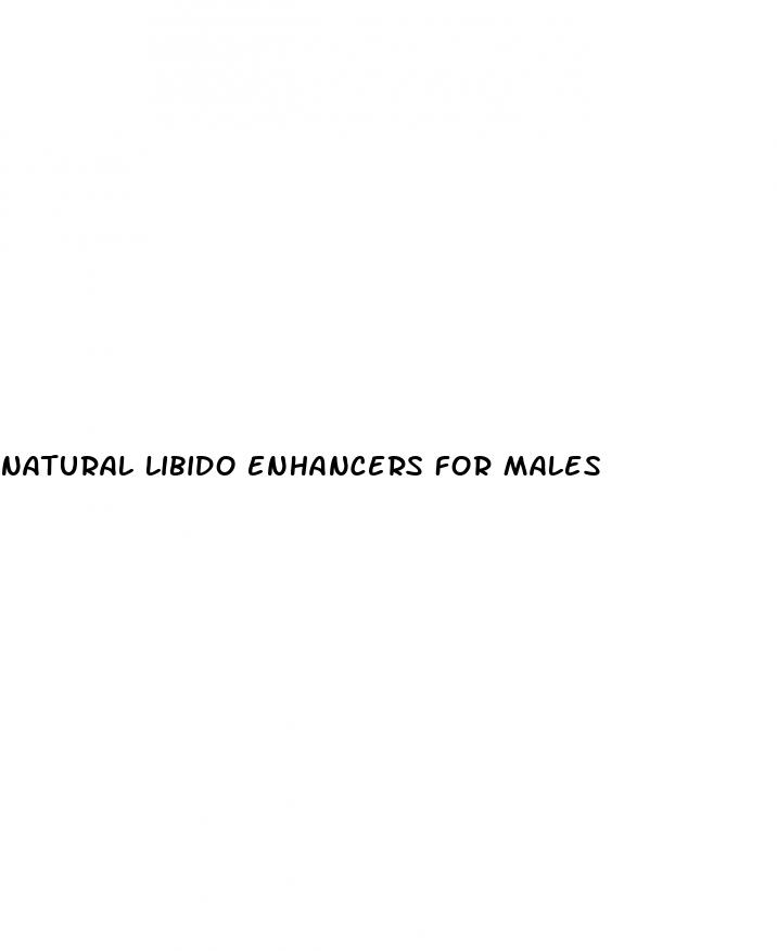 natural libido enhancers for males