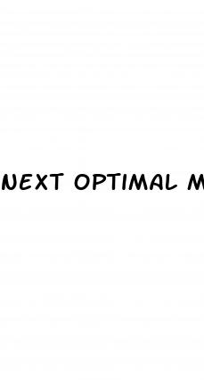 next optimal male enhancement reviews
