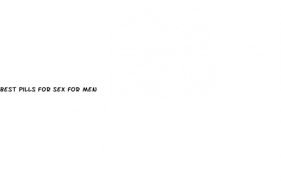 best pills for sex for men
