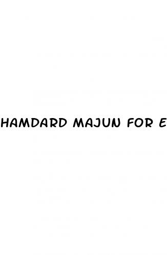 hamdard majun for erectile dysfunction