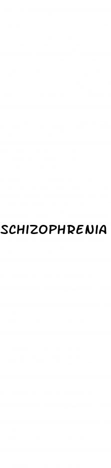 schizophrenia and erectile dysfunction
