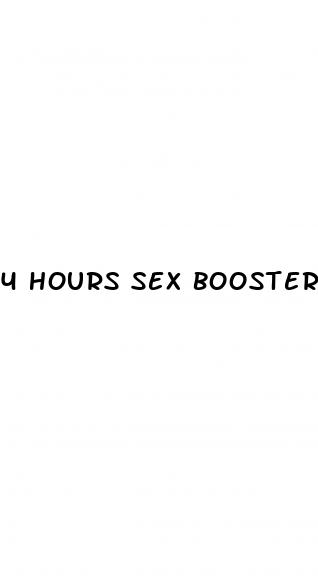 4 hours sex booster pills