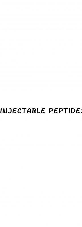 injectable peptides for erectile dysfunction
