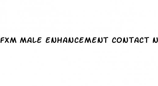 fxm male enhancement contact number