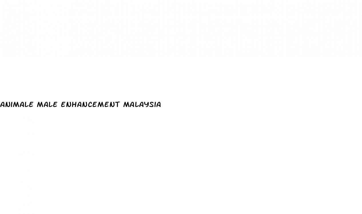 animale male enhancement malaysia
