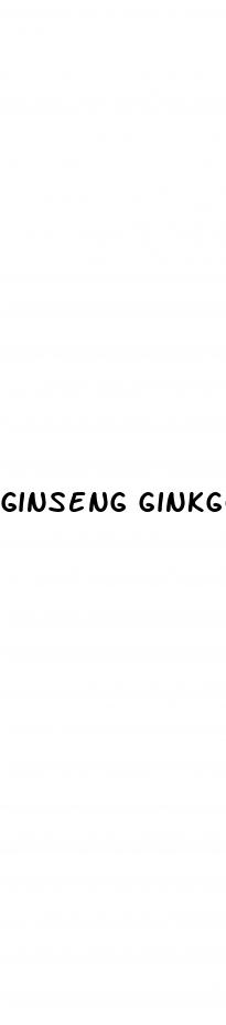 ginseng ginkgo biloba erectile dysfunction