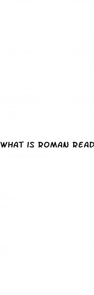 what is roman ready for erectile dysfunction