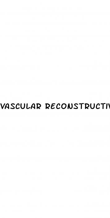 vascular reconstructive surgery for erectile dysfunction cost