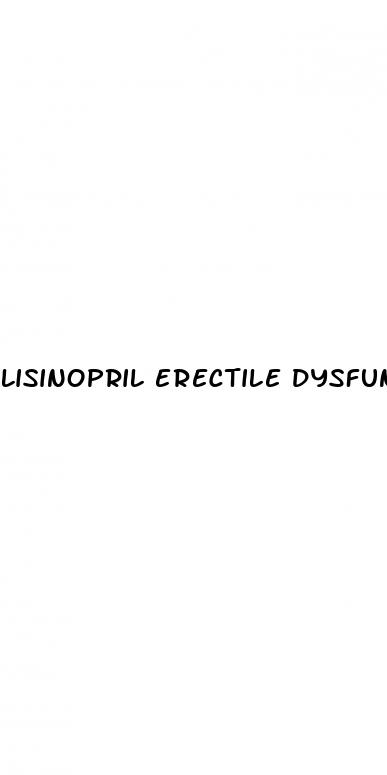 lisinopril erectile dysfunction