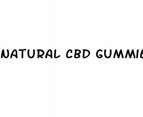 natural cbd gummies for ed