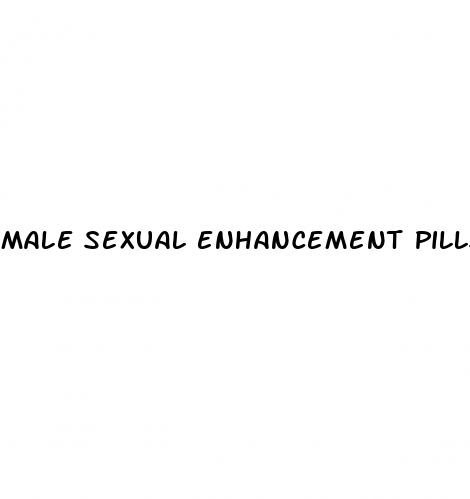 male sexual enhancement pills