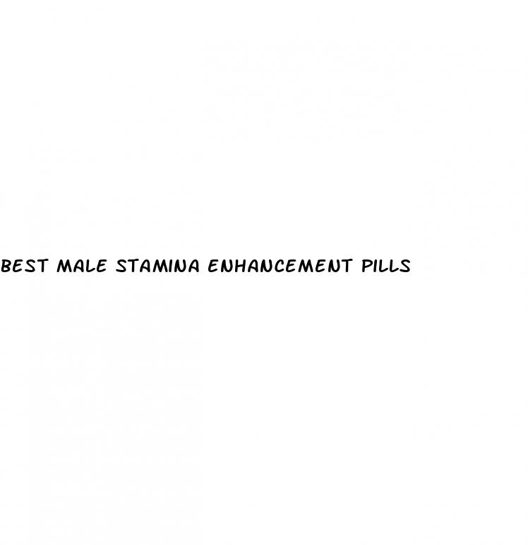 best male stamina enhancement pills
