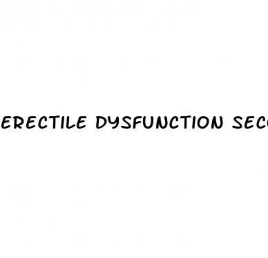 erectile dysfunction secondary to sleep apnea