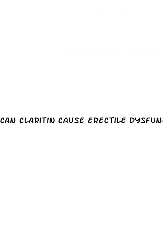 can claritin cause erectile dysfunction
