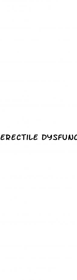 erectile dysfunction in males