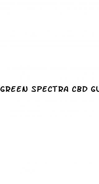 green spectra cbd gummies for ed