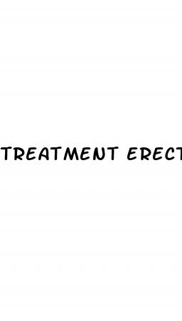 treatment erectile dysfunction