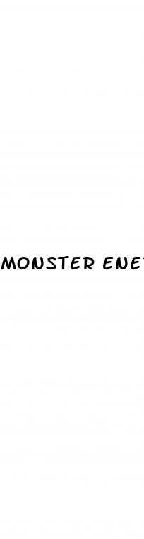 monster energy drink erectile dysfunction