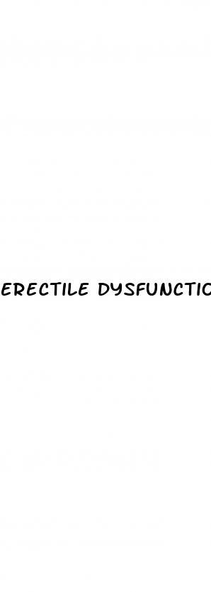 erectile dysfunction over 50