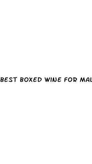 best boxed wine for male enhancement