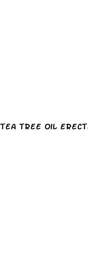 tea tree oil erectile dysfunction