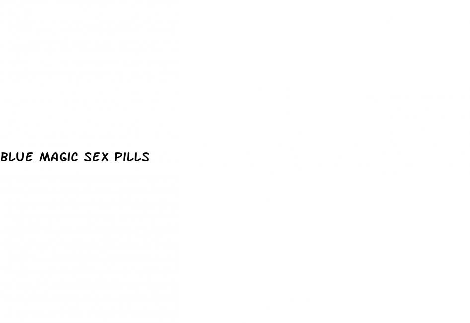 blue magic sex pills