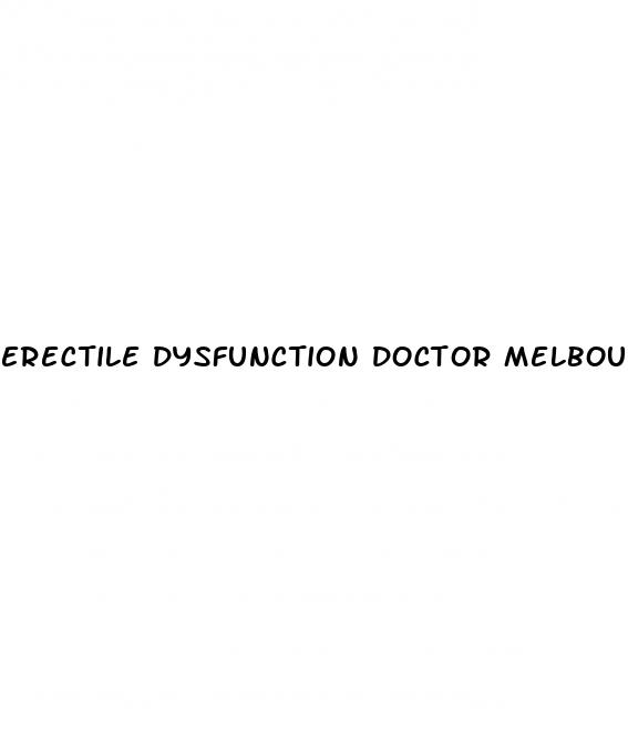erectile dysfunction doctor melbourne