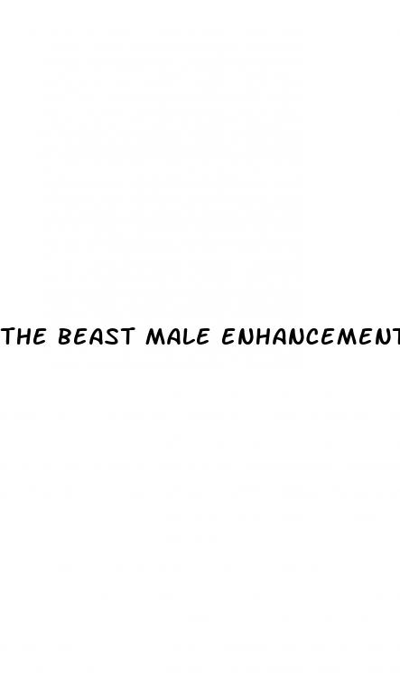 the beast male enhancement pill